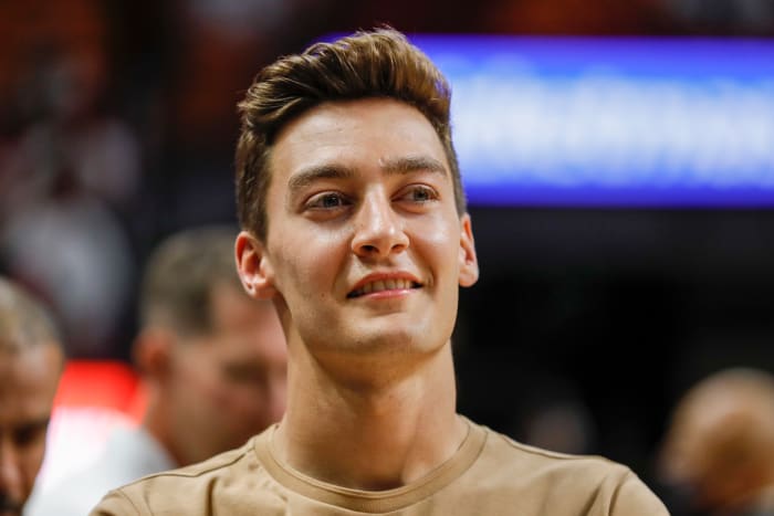 Will George Russell wind up topping teammate Lewis Hamilton as Mercedes' top-performing driver in 2022? Photo: USA Today Sports / Sam Navarro